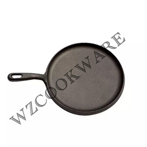 Pre-seasoned Cast Iron Frying Pan with Long Handle