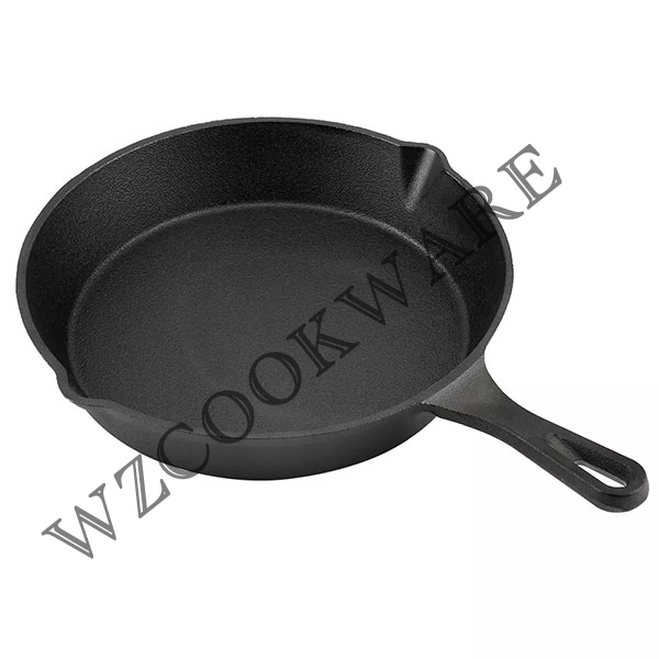 6/8/10inch Cast Iron Frying Pan Set