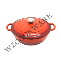 Enameled Cast Iron Dutch Oven with Lid